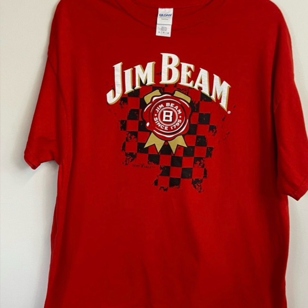 🤩Jim Beam 1795 Red Shirt